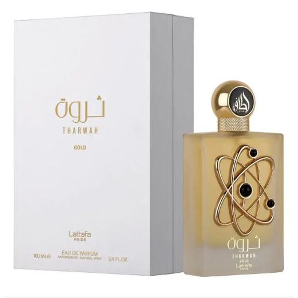 عطر ثروة ذهبي بخاخ100ملي(لطافة برايد)