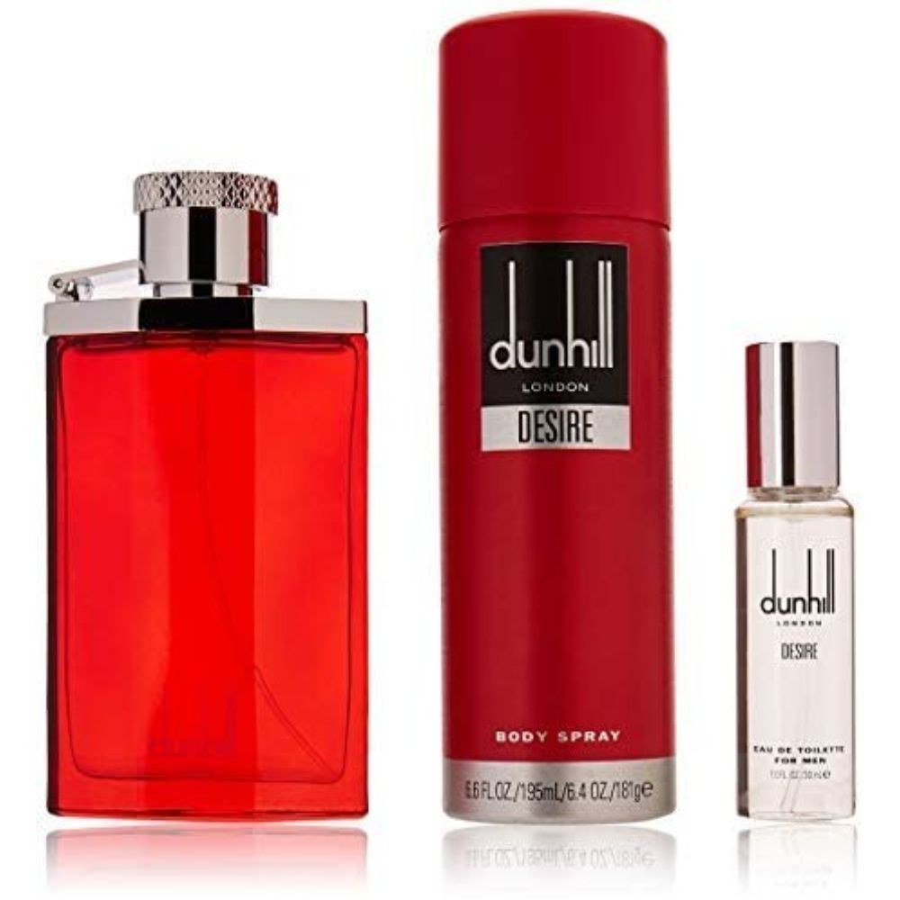 عطر طقم دنهل ديزاير ريد رجالي 100ملي EDT