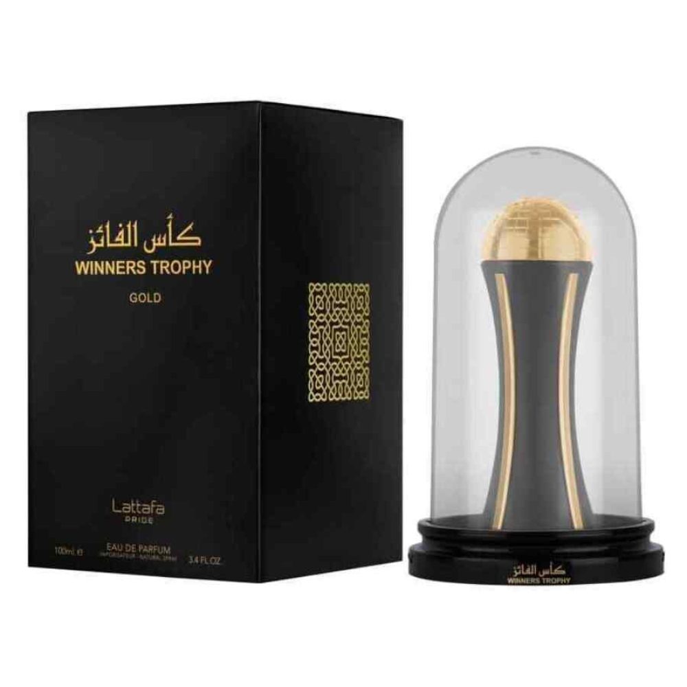 عطر كاس الفائز ذهبي بخاخ100ملي(لطافة برايد)