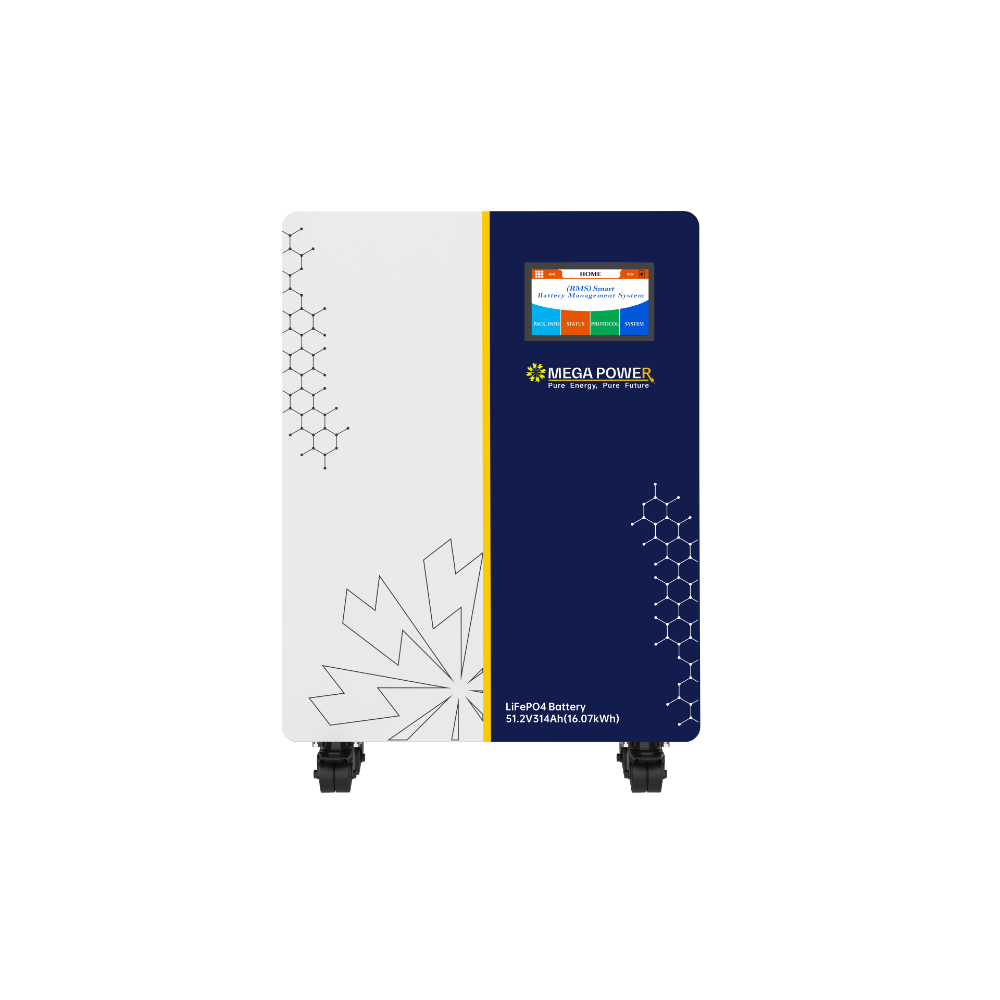 بطارية ليثيوم ميجا باور 16 كيلو وات  51.2V 314 AH