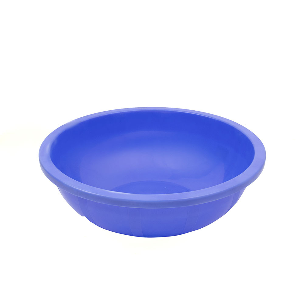 فخر الدين وعاء دائري بلاستيك - أزرق