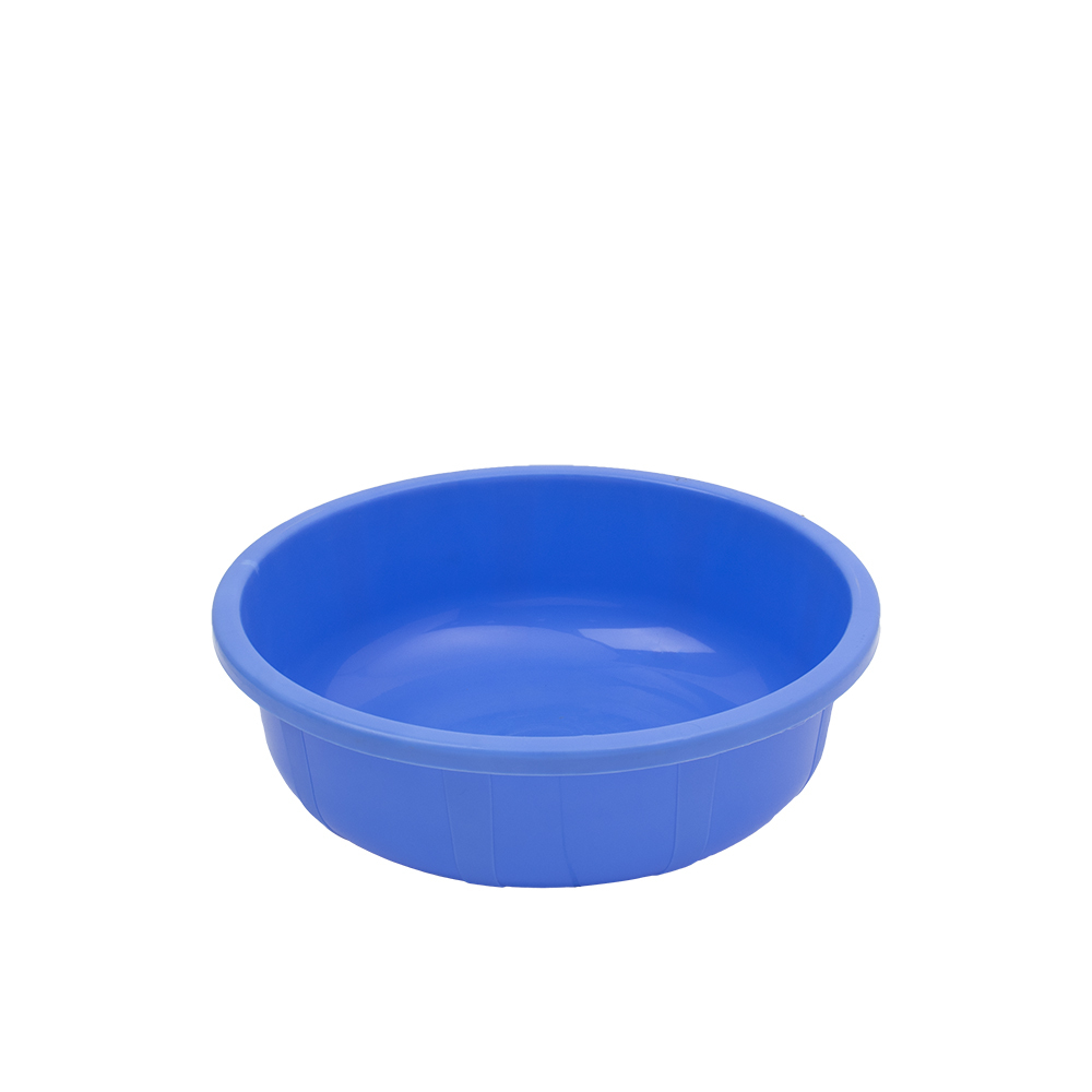فخر الدين وعاء دائري بلاستيك - أزرق