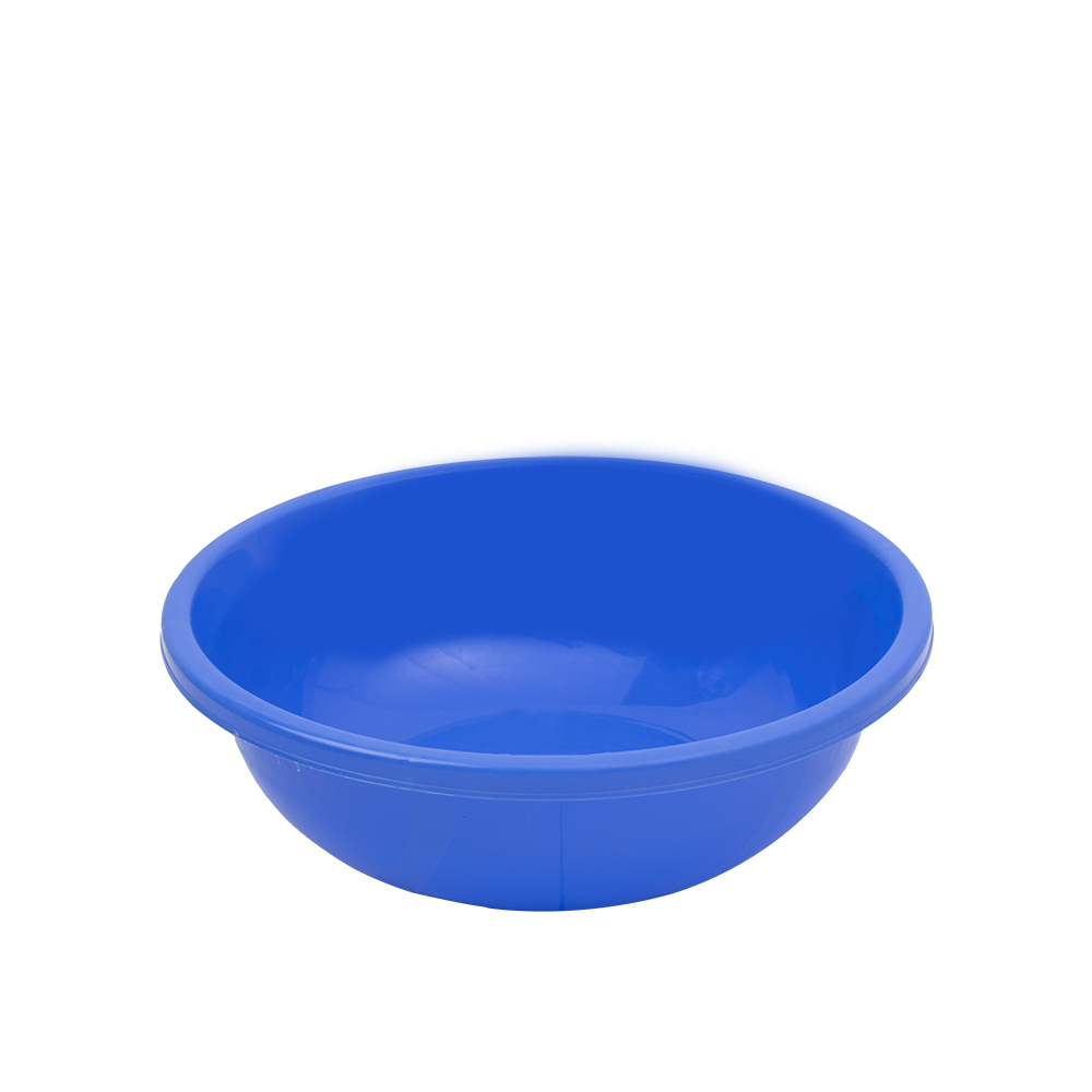 فخر الدين وعاء دائري بلاستيك - أزرق