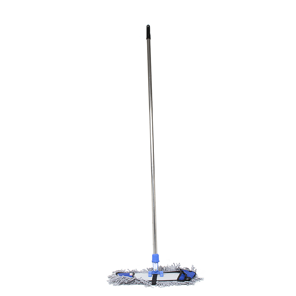 فخر الدين ممسحة تنظيف أرضيات بعصاء كبيرة - لون رمادي