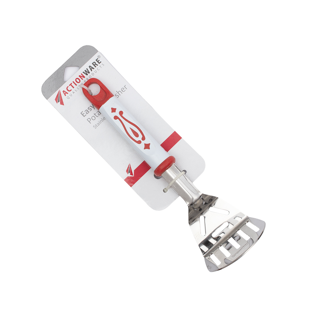 فخر الدين هراسة بطاطس يدوية من الأستيل - لون أبيض