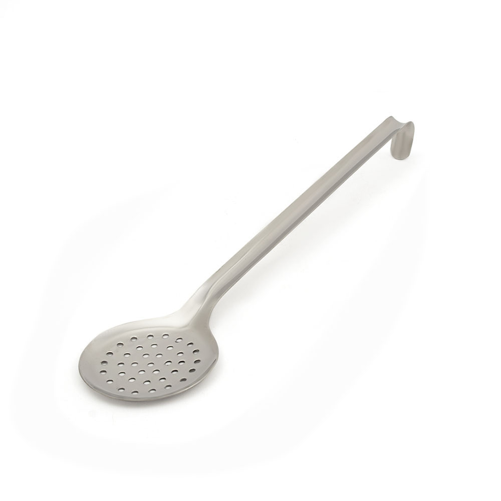 فخر الدين ملعقة قلي نمط مصفاة أستيل مع تعليقة