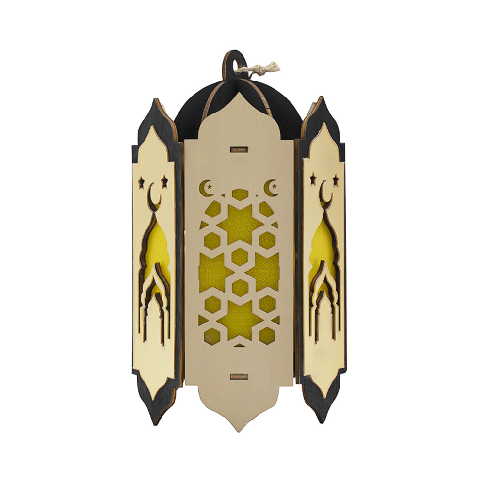 بازاري مجسم رمضان خشبي علاقي اسلامي - كبير