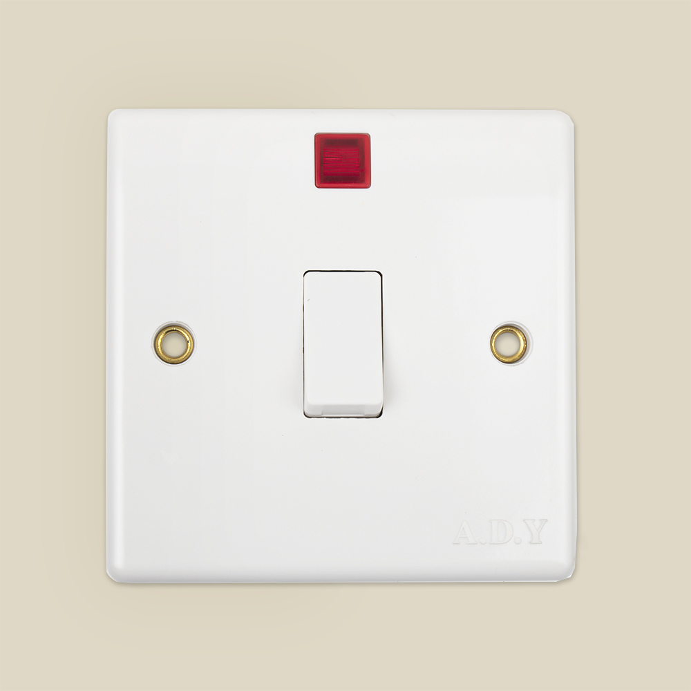 61 ADY مفتاح سخان 20 أمبير - أبيض