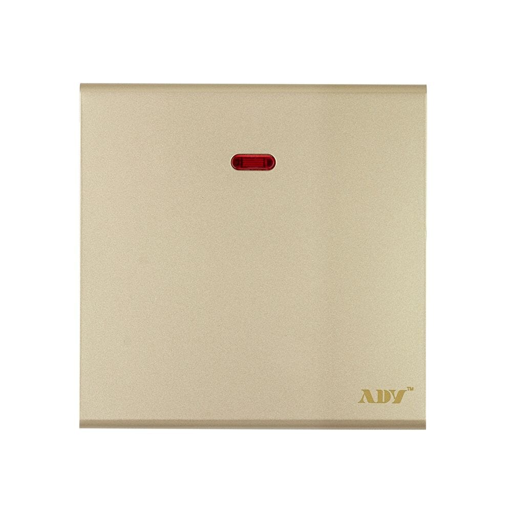ADY K121-21 مفتاح سخان 20 أمبير - ذهبي