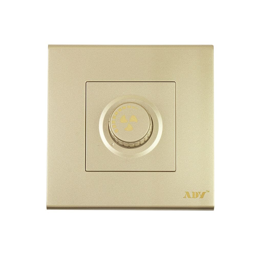 ADY KTS مفتاح مروحة - بفولتية 250 - ذهبي