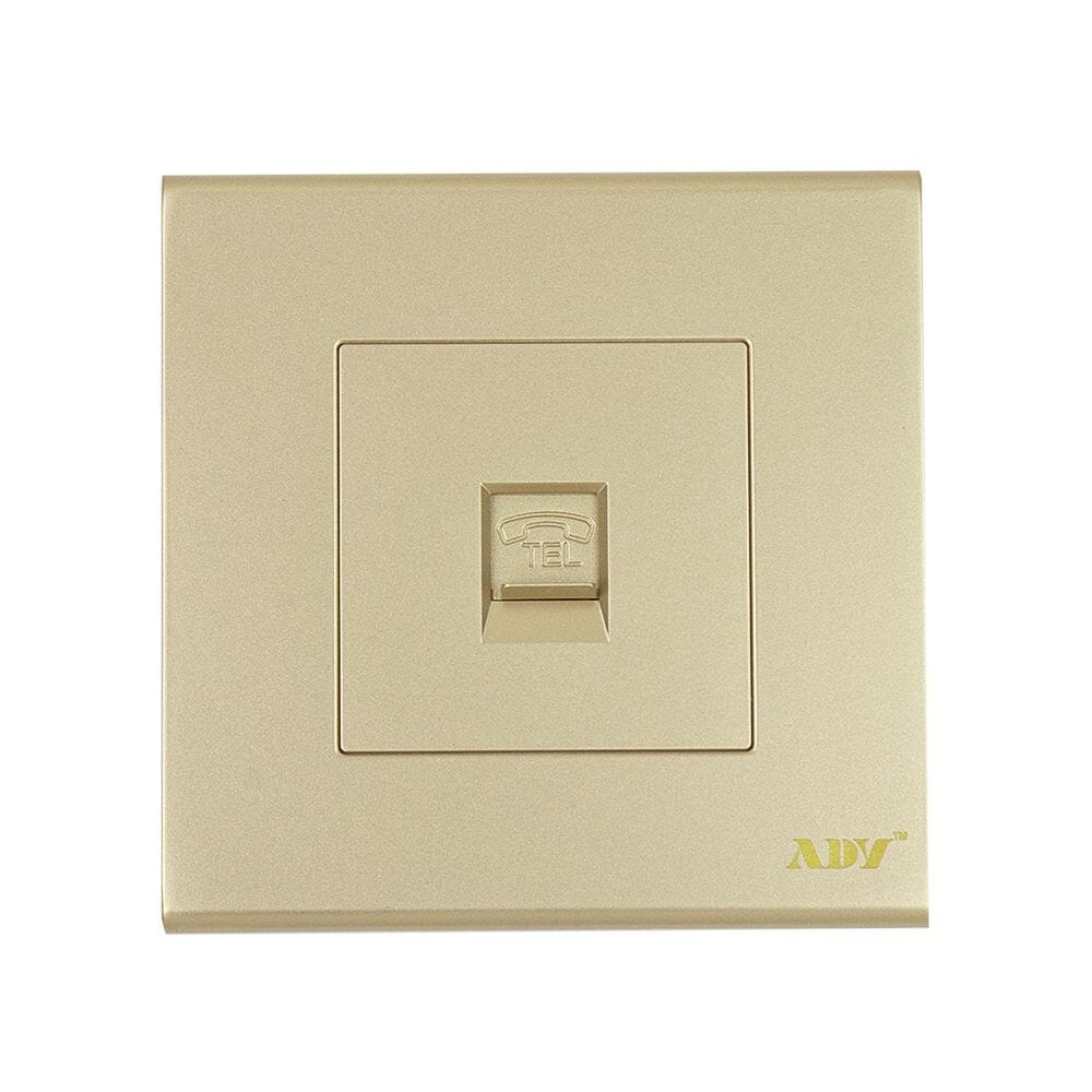 ADY TEZ مقبس منفذ الهاتف - ذهبي