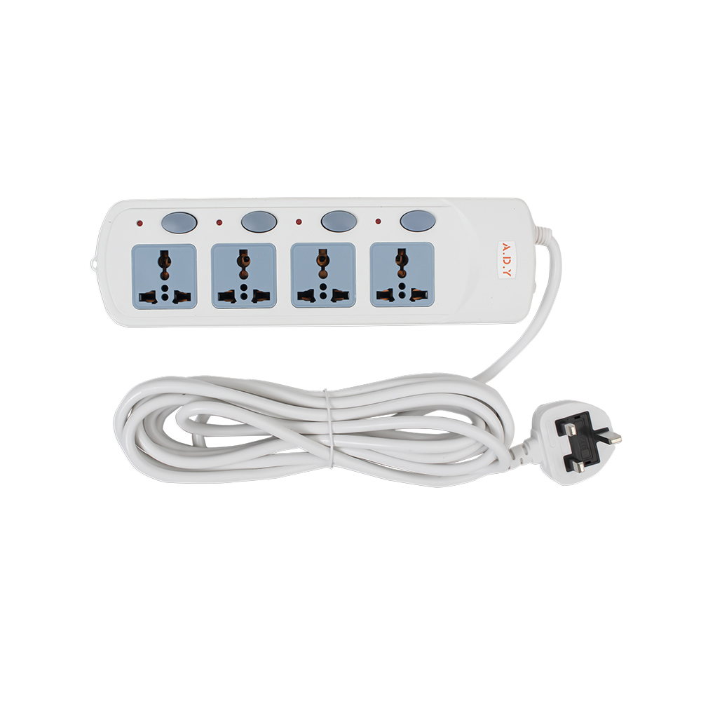 اي دي يو توصيلة كهربائية 10 أمبير وقابس كهربائي 13 أمبير - قوة 2500 واط