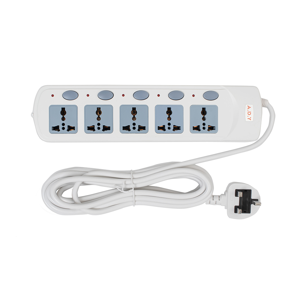 اي دي يو توصيلة كهربائية 10 أمبير وقابس كهربائي 13 أمبير - قوة 2500 واط