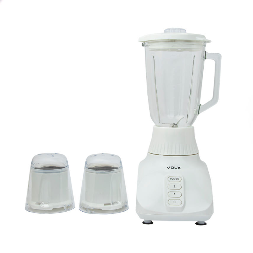 خلاط فولكس مع مطحنتين بقوة 600 واط - موديل KB-333