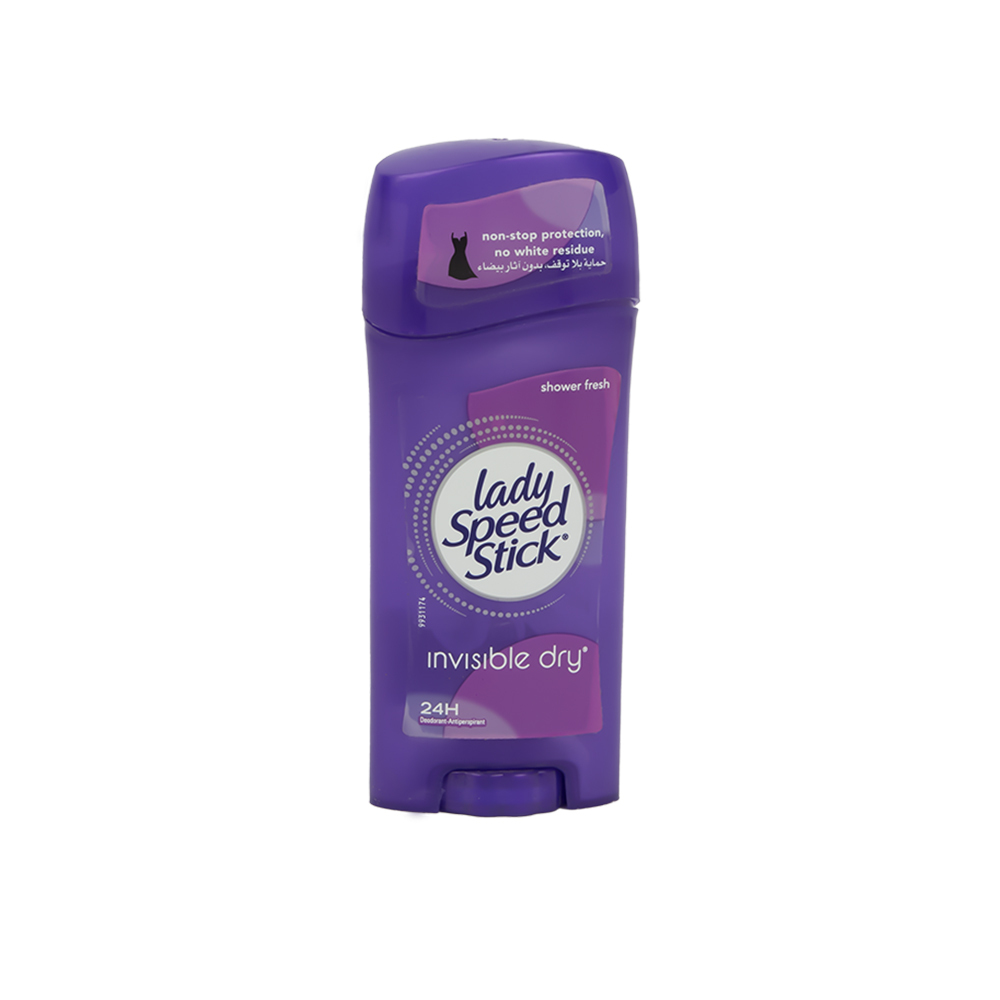 سبيد ستيك ليدي مزيل عرق شمعي انفيزيبل - 65 جم