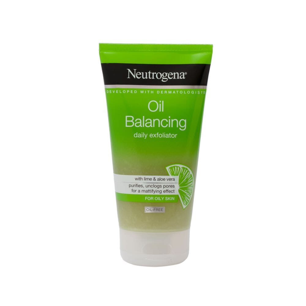 نيتروجينا مقشر يومي بالحبيبات مع الليمون والصبار - 150 مل