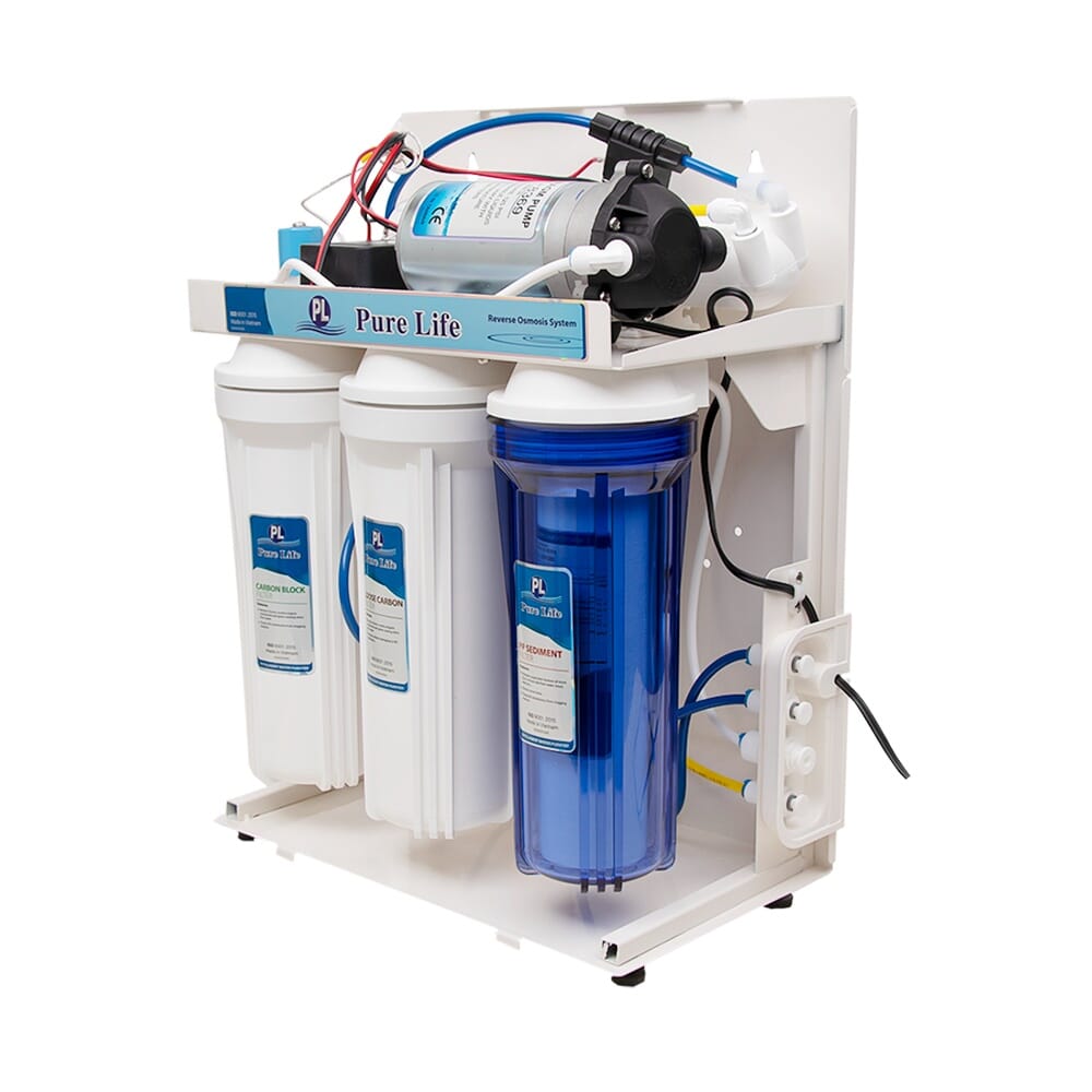 بيور لايف طقم متكامل لفلتر ماء على شكل صندوق - 6 مراحل