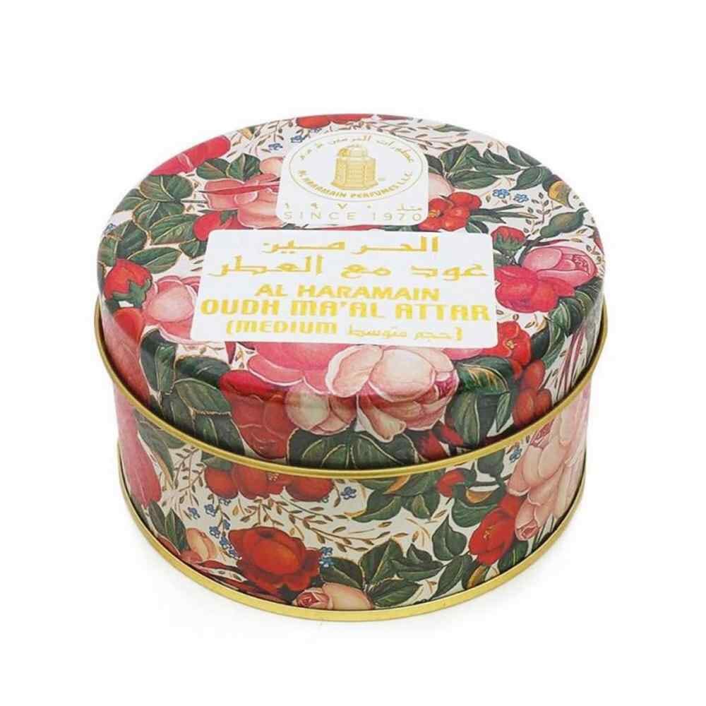 الحرمين عود مع العطر حجم متوسط - 40 جم