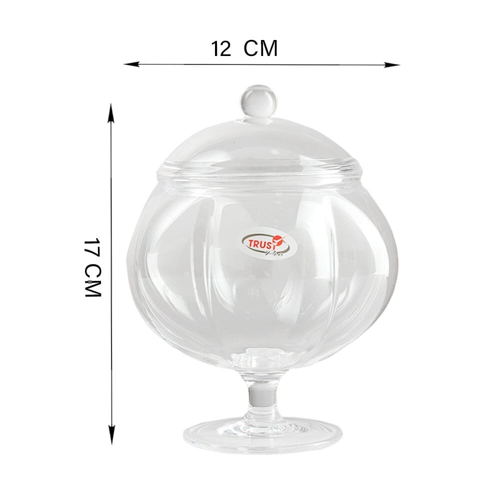 برطمان بتصميم راقي من بلاستيك الاكرليك