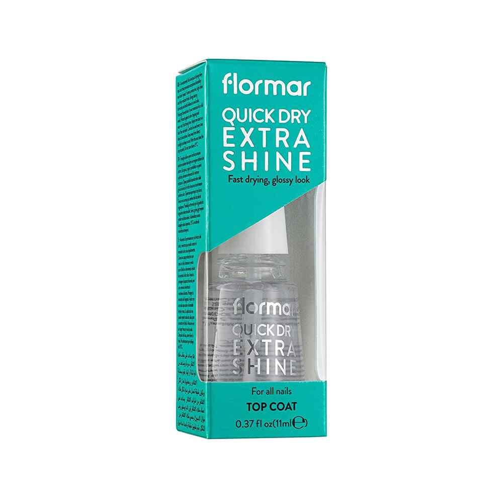 فلورمار طلاء أظافر كويك دراي اكسترا شاين f26 -سعة 11 مل