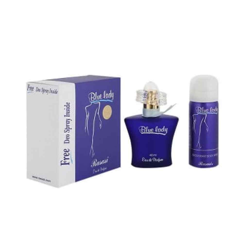 بلو ليدي عطر مع بخاخ مزيل عرق للنساء - 40و50مل - أصلي