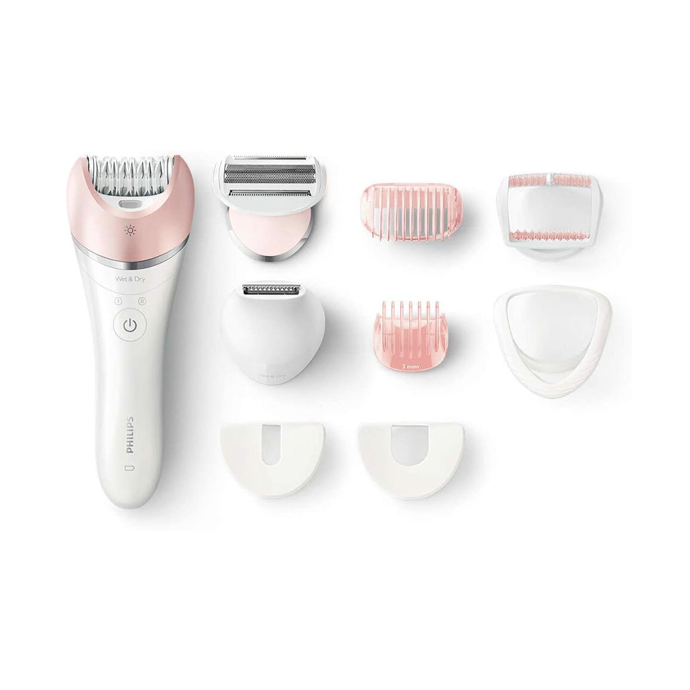 فيليبس ماكينة إزالة الشعر الرطب والجاف- موديل BRE640