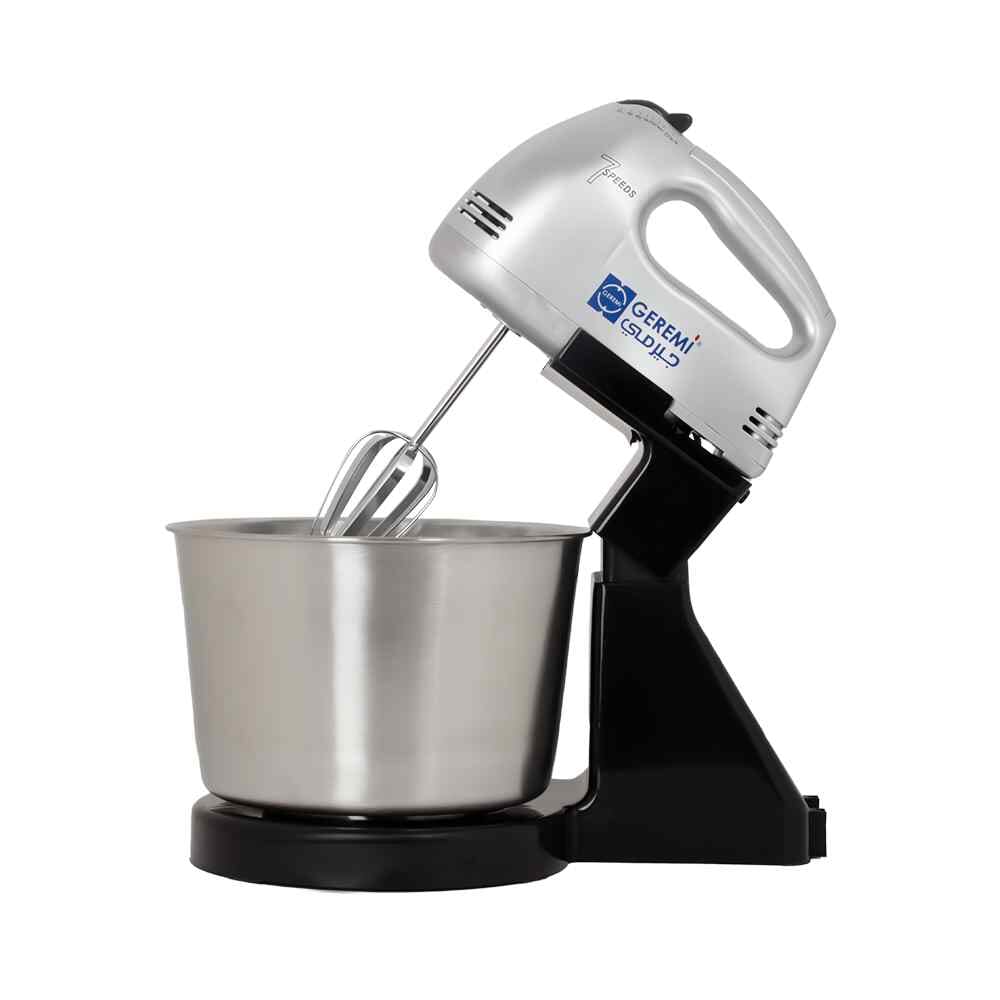 خلاط محمول جيرمي بـ 7 سرعات و وعاء فولاذي - سعة 2.0 لتر