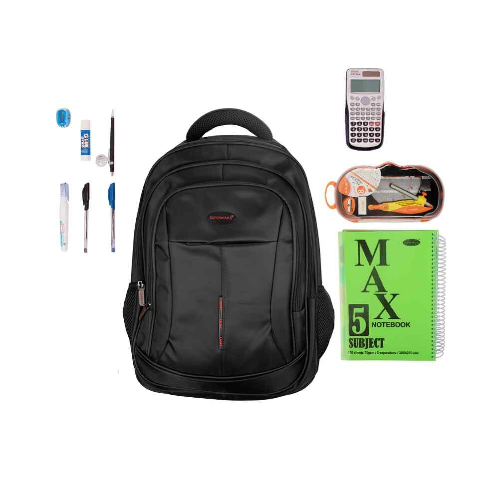 باكج الحقيبة المتكاملة للطالب الجامعي - 10 قطعة