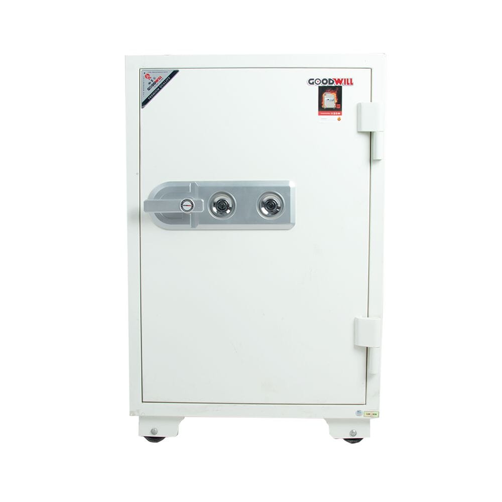 خزنة جوودويل حديدية بمفتاحين موديل GW 88 - 180 كجم