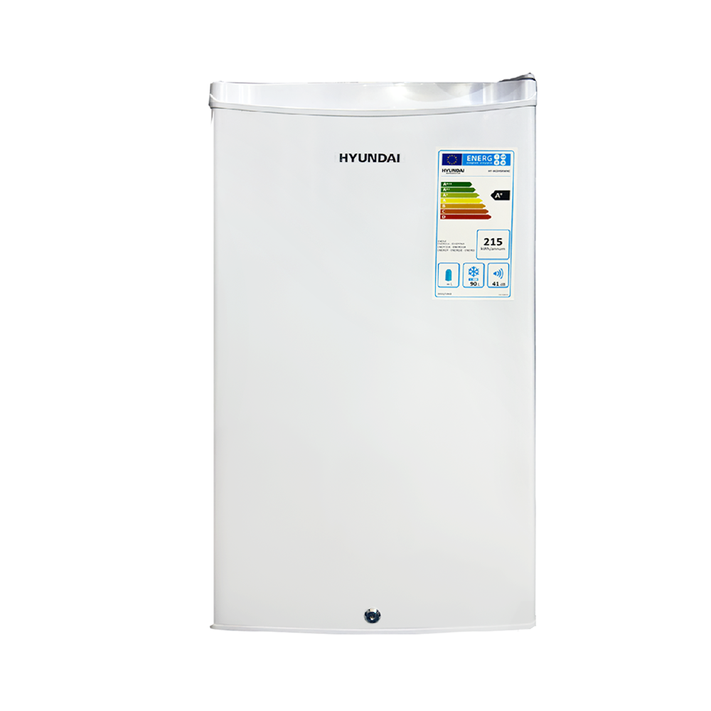 ثلاجة باب قائمة هيونداي باب واحد مع مميزات متقدمة باللون الأبيض - موديل 95