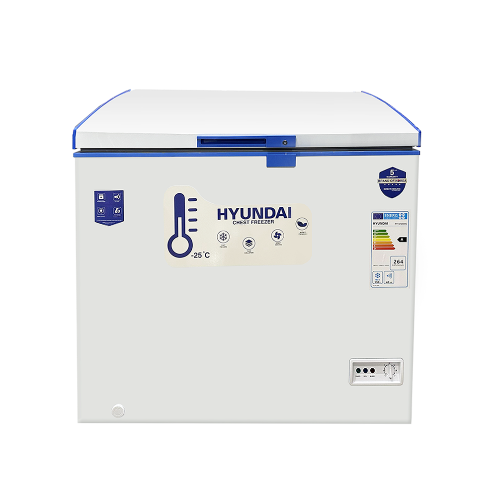 فريزر تجميد باب واحد هونداي بتقنية التجميد المتقدمة - موديل HY-CF 100 XC