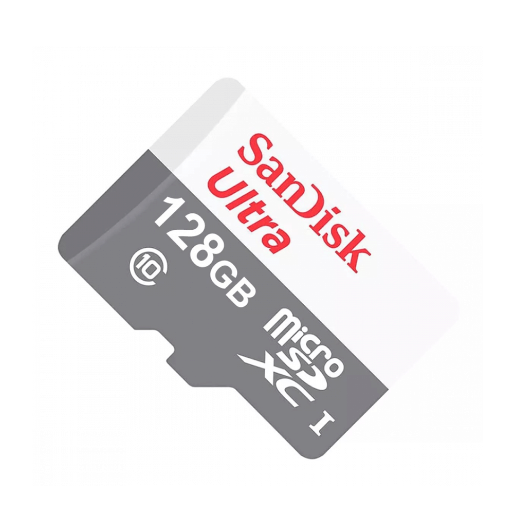 سانديسك بطاقة ذاكرة الترا مايكرو اس دي بسرعة 100 MB/s - سعة 128 جيجا بايت