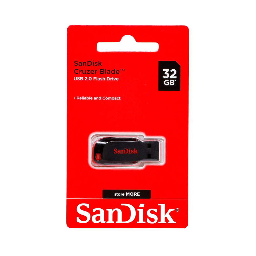 سانديسك فلاش محمول USB- سعة 32جيجا بايت