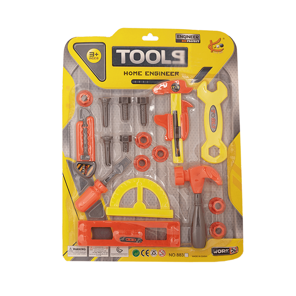 K L D لعبة ادوات المهندس - متعددة الالوان