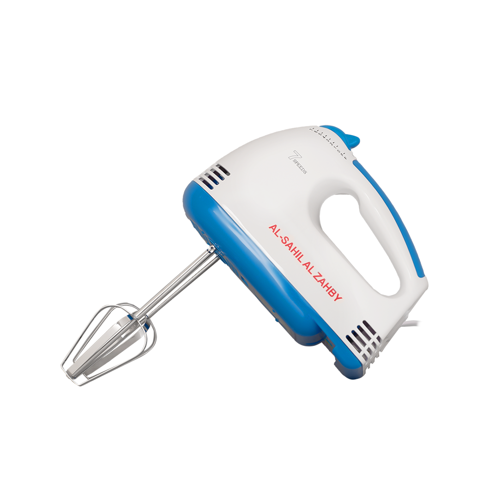 الساحل الذهبي خلاط يدوي كهربائي 7 سرعات - 100 واط