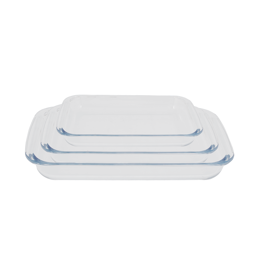 فريش -طقم بايركس مستطيل - عدد 3 قطعة