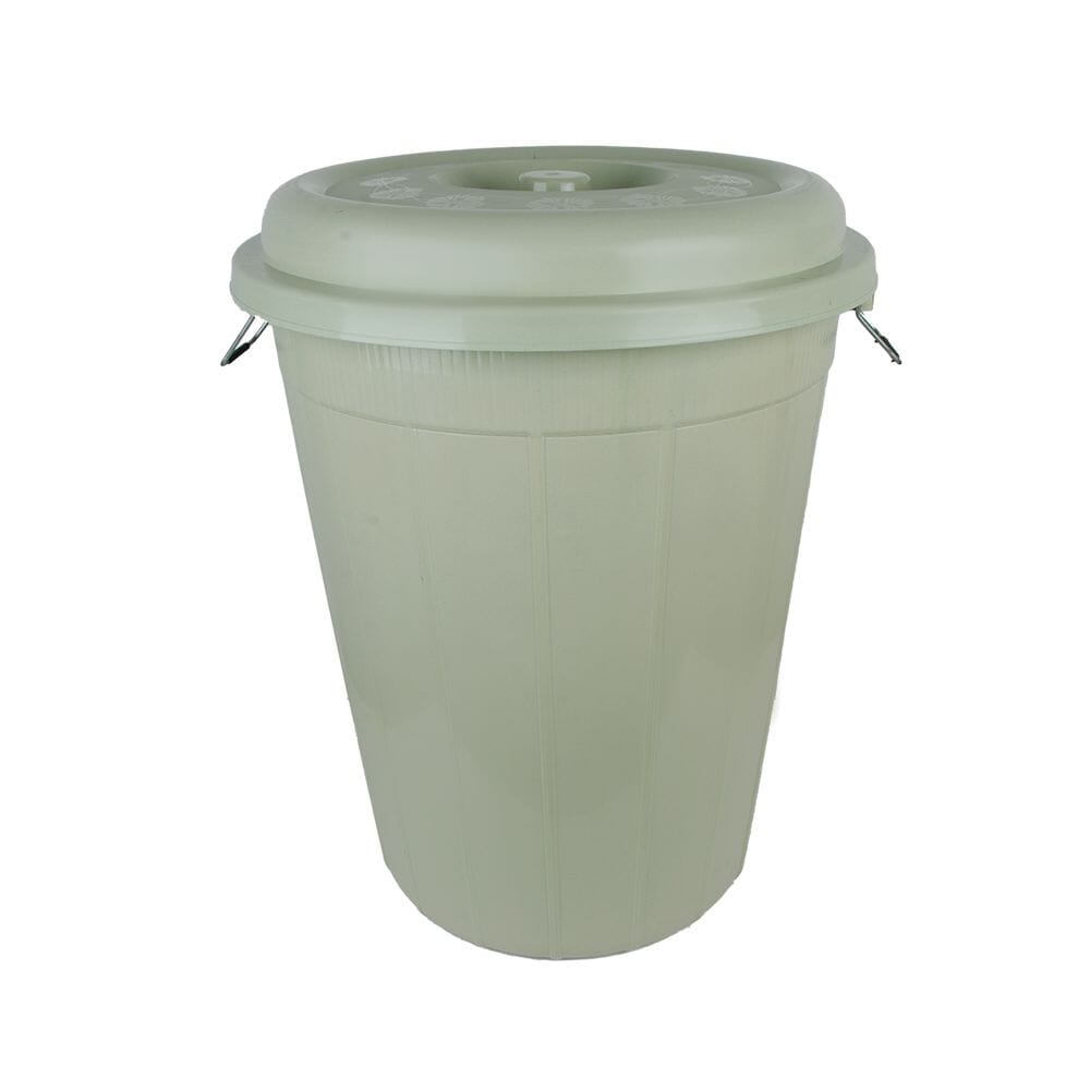 الهلال والنجمة - برميل بلاستيك بغطاء - 90 لتر