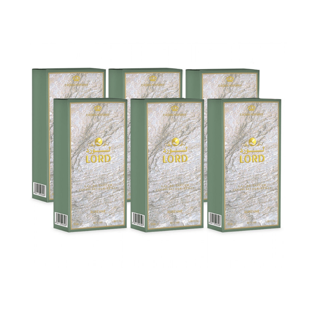 الرحاب لورد عطر اودي بارفيوم للرجال عدد6 قطع - 50 مل