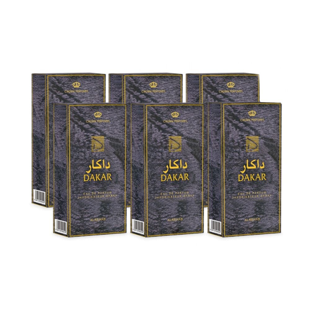 الرحاب داكار عطر اودي بارفيوم للرجال عدد6 قطع - 50 مل