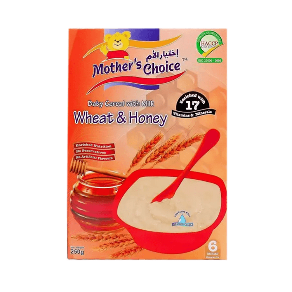 إختيار الأم دقيق بالحليب قمح وعسل للأطفال - 250جرام