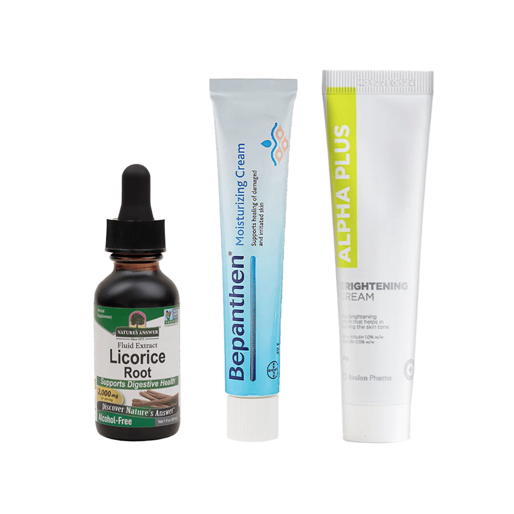 مجموعة تفتيح البشرة وتوحيد اللون 3*1 بسعة 30 مل