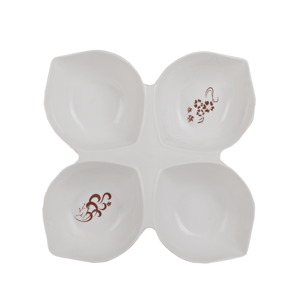 بريجيت طبق ميلامين مقسم ومتعدد الاغراض