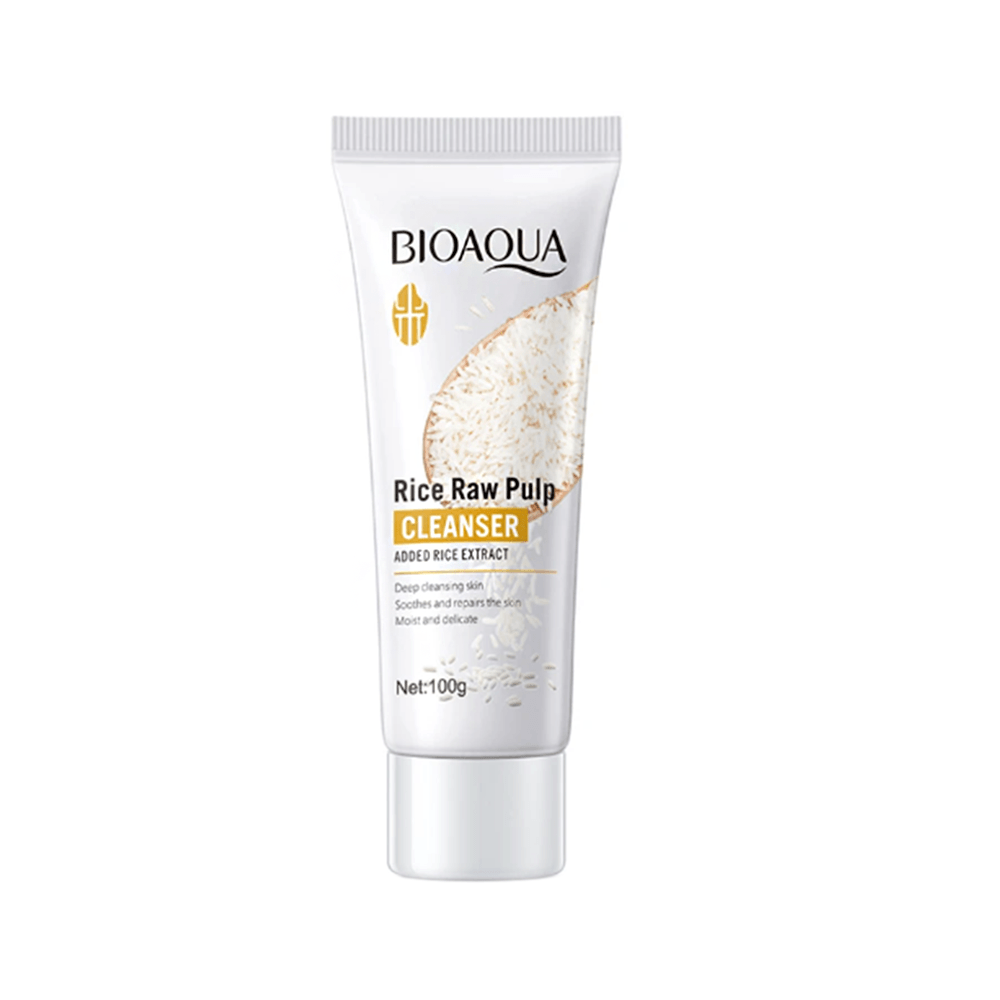 بايواكوا منظف رغوي للوجه بمستخلص الأرز - 100 جرام