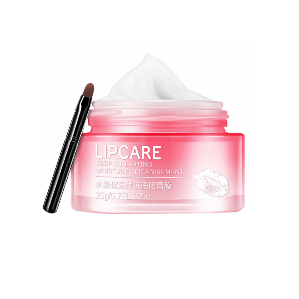 لابيل هلام الشفاه و قناع النوم لترطيب الشفاه وإزالة الجلد الميت بالفراولة -20 جم