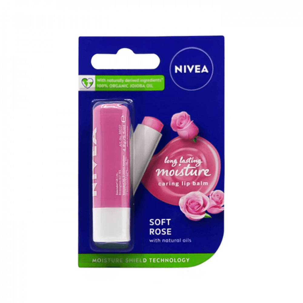 نيفيا مرطب شفاه بنكهة الورد - 4