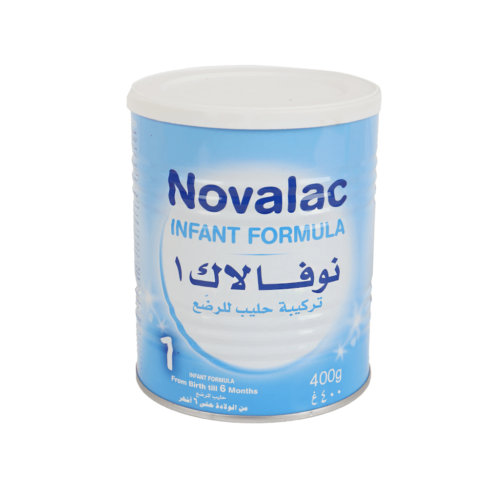 نوفالاك 1 حليب تركيبة الرضع حتى 6أشهر -400 جم