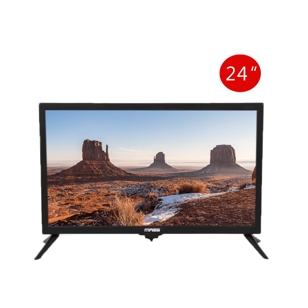 تلفزيون ماس نظامين LED 24 بوصة