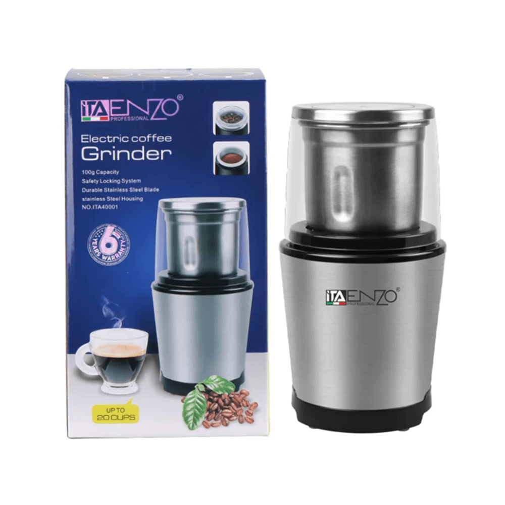 إنزو مطحنة القهوة والبهارات-بقوة 200 واط