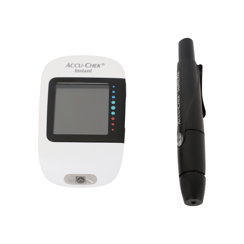 روش اكيوتشيك انستانت جهاز تحليل السكر بالدم بميزة الاتصال اللاسلكي