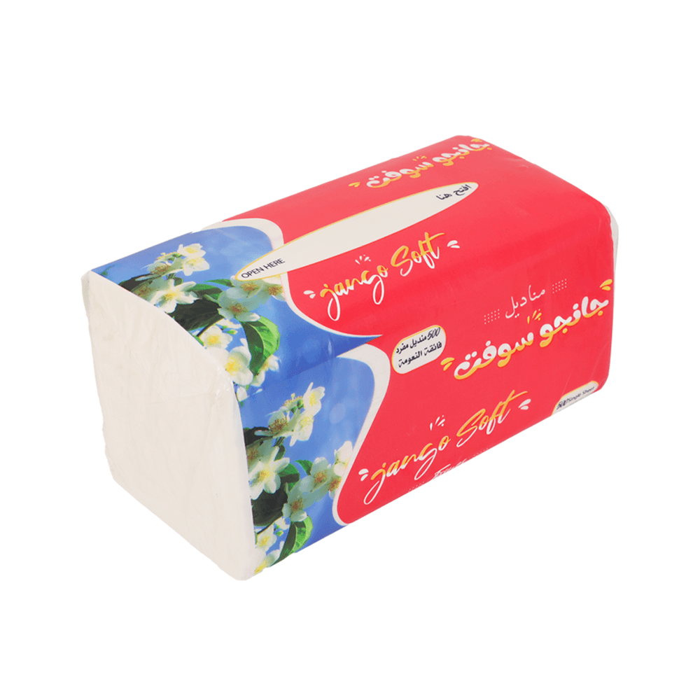 جانجو سوفت مناديل فائقة النعومة - 500 منديل